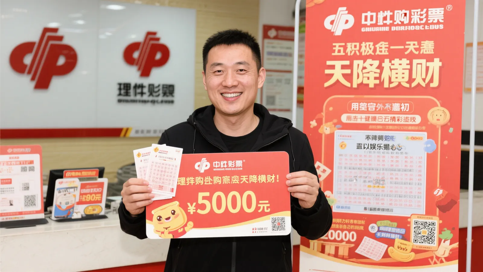 男子避暑途中喜中福彩50万：坚持努力不懈怠