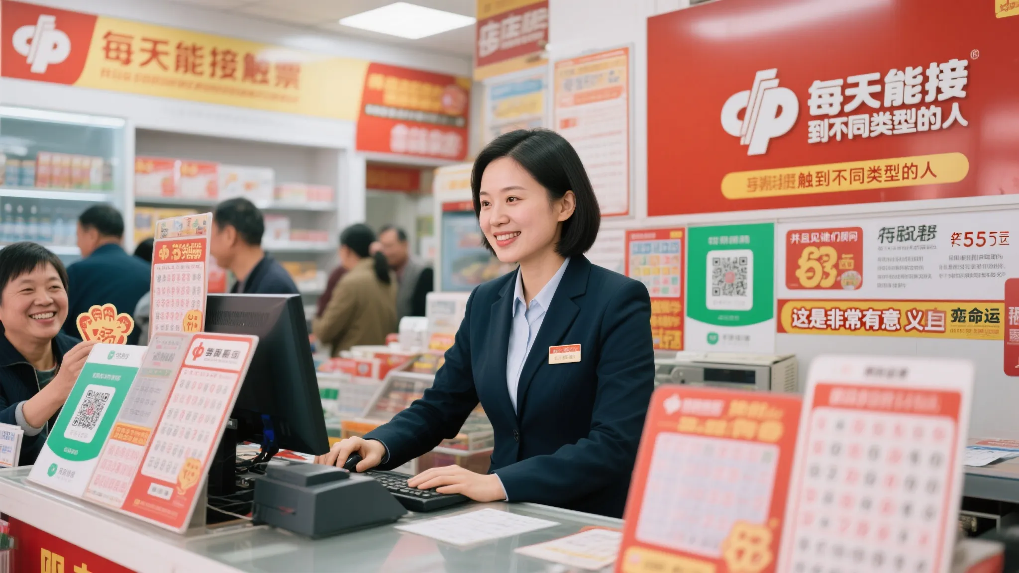 鄂尔多斯市福彩中心致敬奋斗在一线的销售员