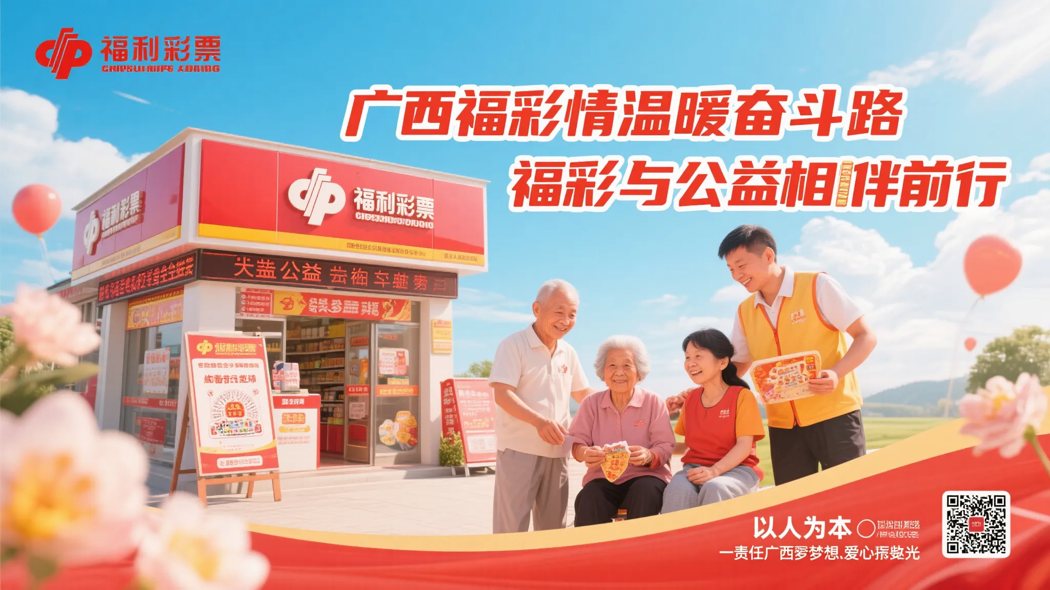 福彩相伴公益，温暖广西奋斗之旅