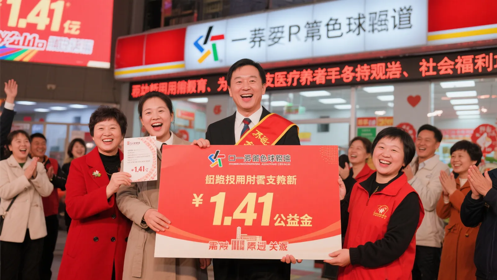 双色球2025-026期喜讯：7注一等奖诞生，公益金高达1.41亿元