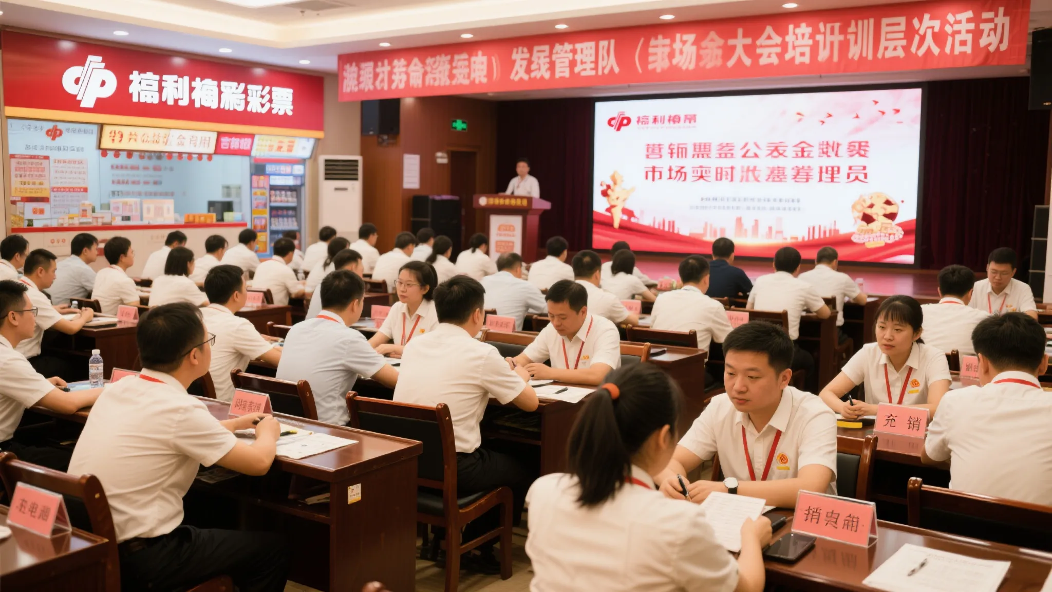 江西福彩百名市场管理员齐聚上饶开展培训活动