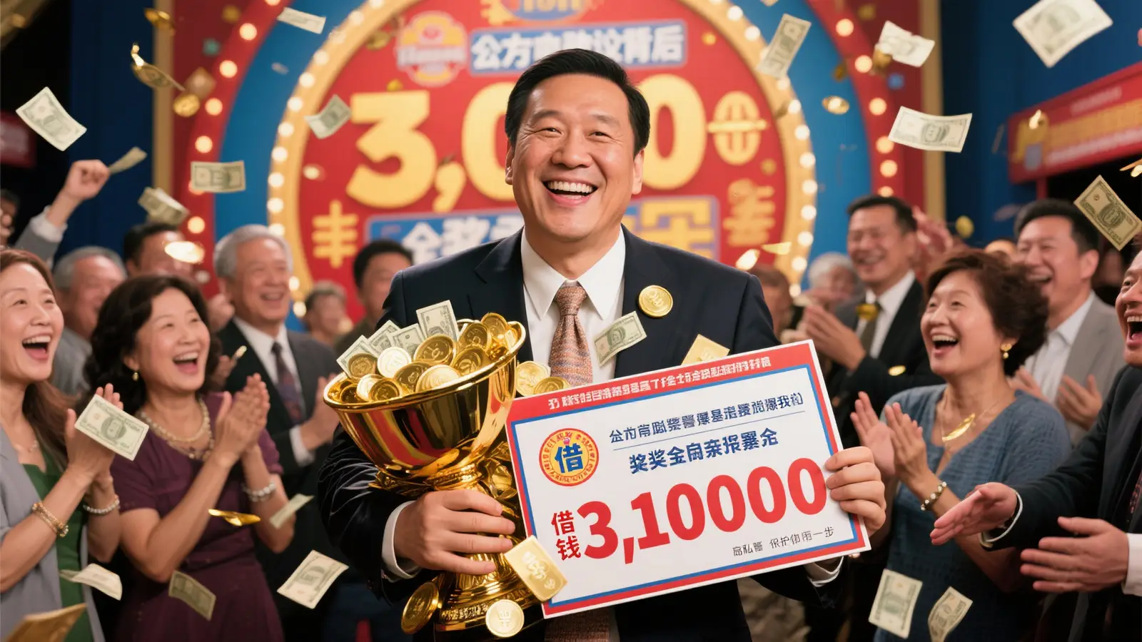 90亿彩票大奖震撼出炉 官方提醒：低调为上，安全第一！